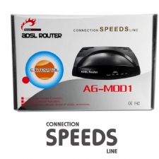C.SPEEDS LINE AG-MOD1 USB+ETHERNET 1 PORT 54MBPS ADSL MODEM