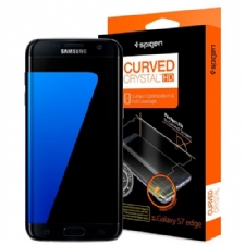 Spigen Galaxy S7 Edge Kavisli Tam Kaplayan n Ekran Koruyucu Steinheil Curved Crystal HD (2Adet)