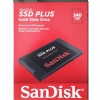 SANDISK PLUS 240 GB 2.5" SATA3 SSD 520/350 (SDSSDA-240G-G25)