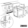 Zanussi ZOB65632XA A Enerji Snf 72 Lt Ankastre Frn